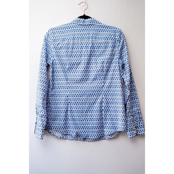 Talbots womens 6 button down career blouse non-iron office basic casual business - Picture 4 of 8